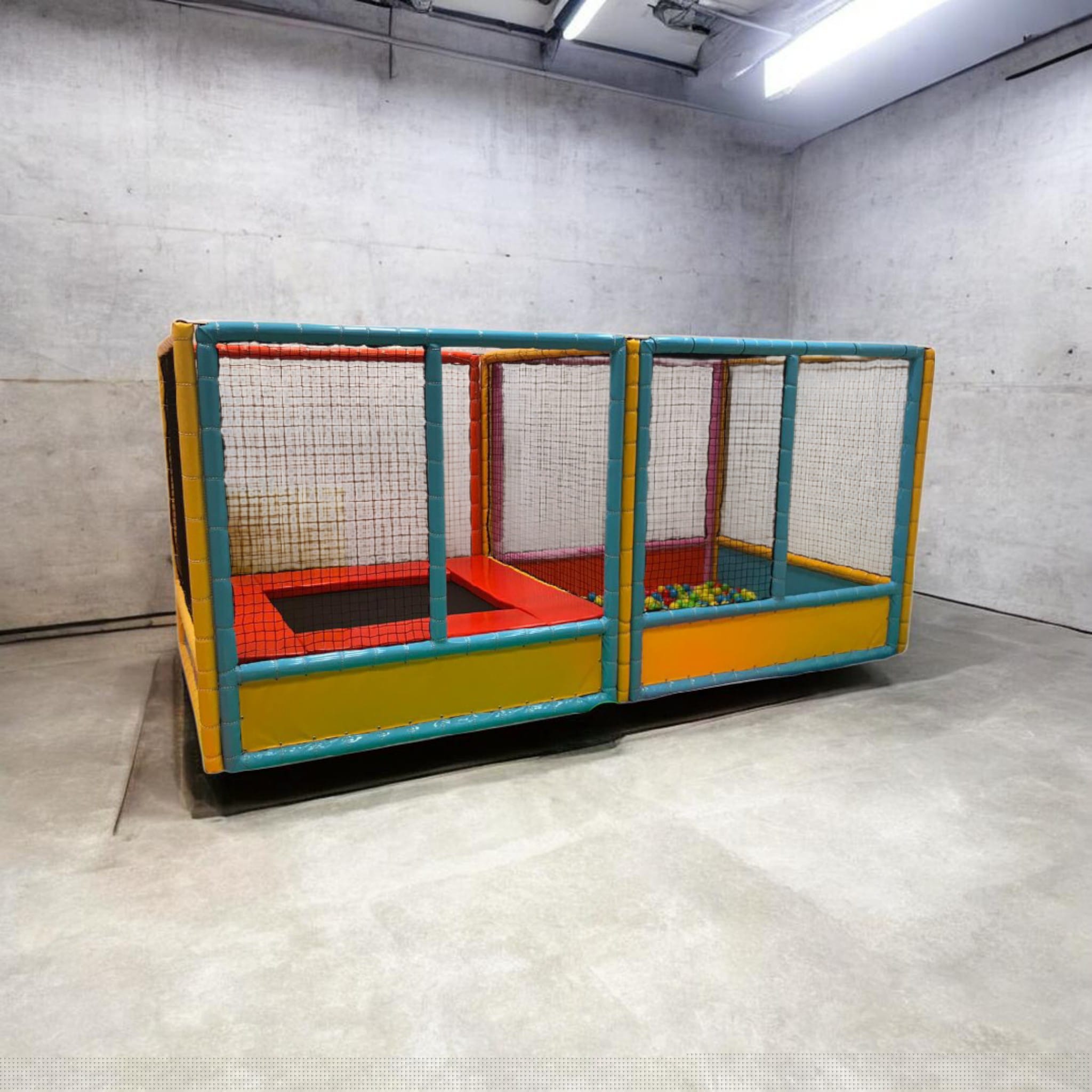 trambolin ve top havuzu soft play